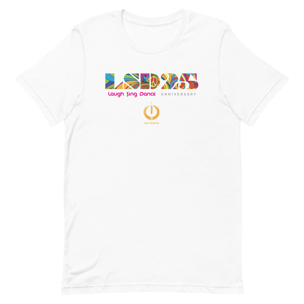 Unisex LSD Rainbow on White Shirt