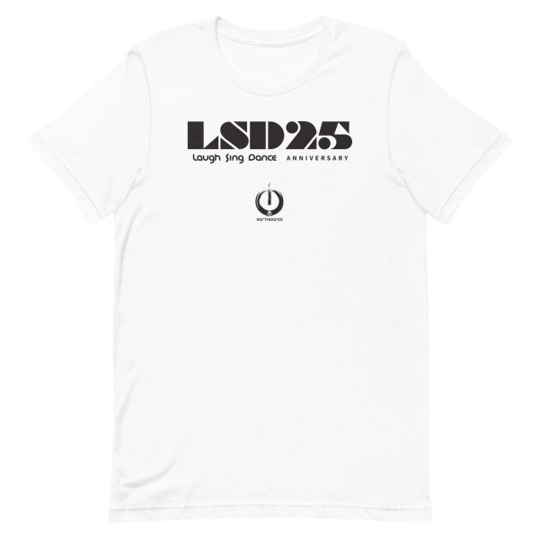 LSD25 Laugh, Sing, Dance 25 Years of Earthdance Global T-Shirt White